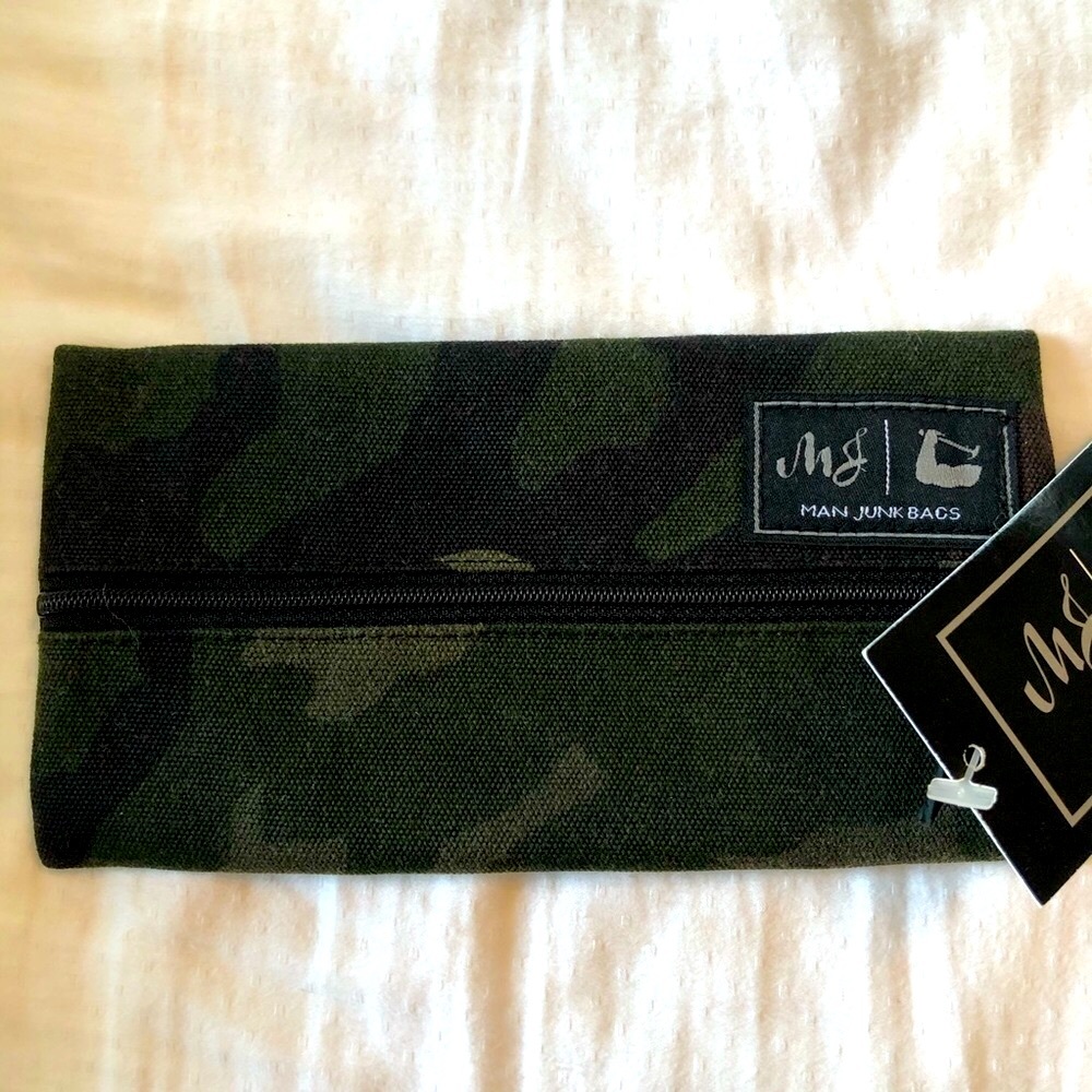 🎉HP🎉NWT CAMO Mini MAN JUNK Bag 💪🏿💪🏽💪🏻🦾